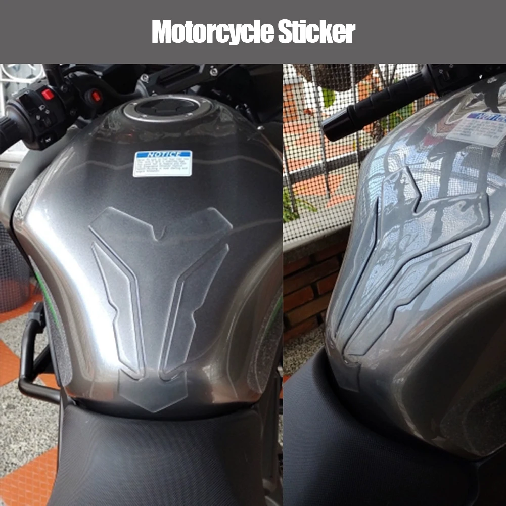 Universal Motorcycle Clear Tank Pad Protector Decals For Kawasaki Honda Yamaha Suzuki Triumph Aprilia Benelli Motorbike Stickers