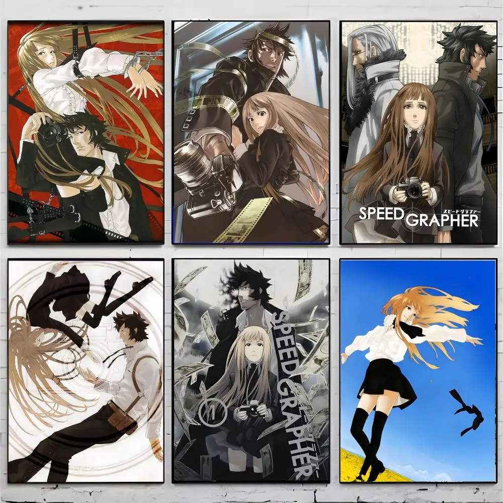 anime thriller S‑Speed Grapher Poster Superior Home Space  Indoor Decorative Art & Home Decor