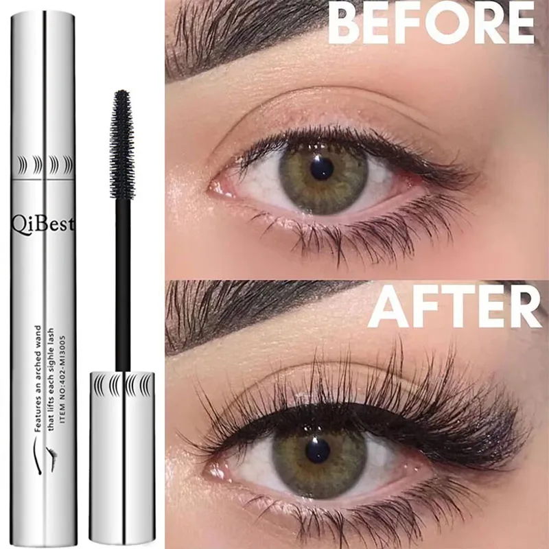 

4D Fiber Lashes Thick Lengthening Mascara Long Black Lash Eyelash Extension Eye Lashes Brush Makeup Pro Makeup Eye-Cosmetics