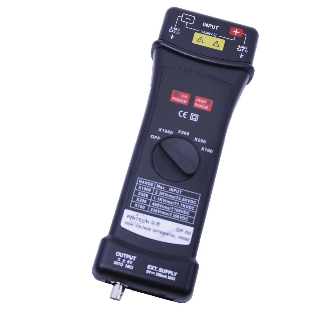 Sonde différentielle haute tension DP-50 (50MHZ, 7000Vp-p) Sonde différentielle