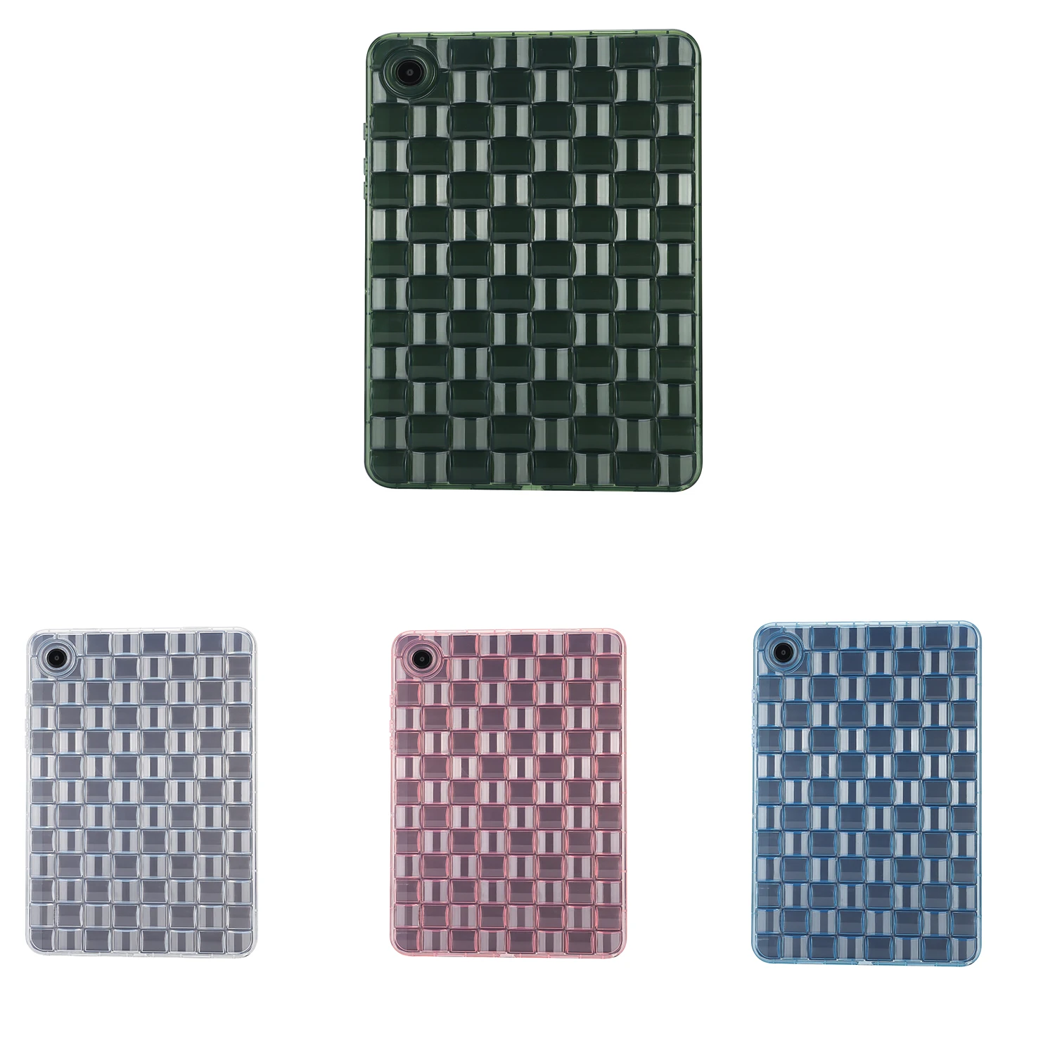 

Anti-Scratch Ice Case For Samsung Galaxy TAB X200 A8 10.5 2021 TPU Tablet Cover For Tab A7 LITE 8.7 S6 LITE 2020/2022/2023/2024