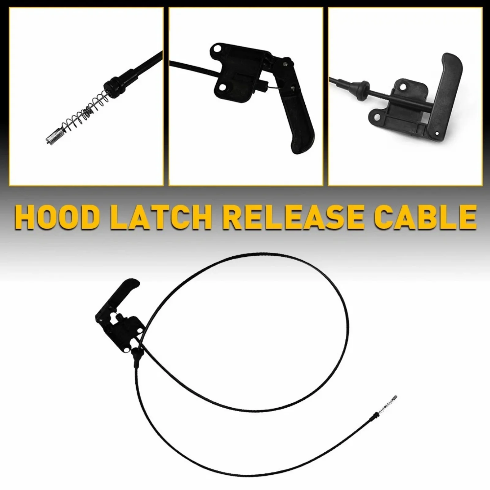 Hood Release Cable 15732159 912-001 665-3903 For Chevrolet Blazer S10 GMC Jimmy Sonoma Isuzu Hombre Oldsmobile Bravada 1994-2001