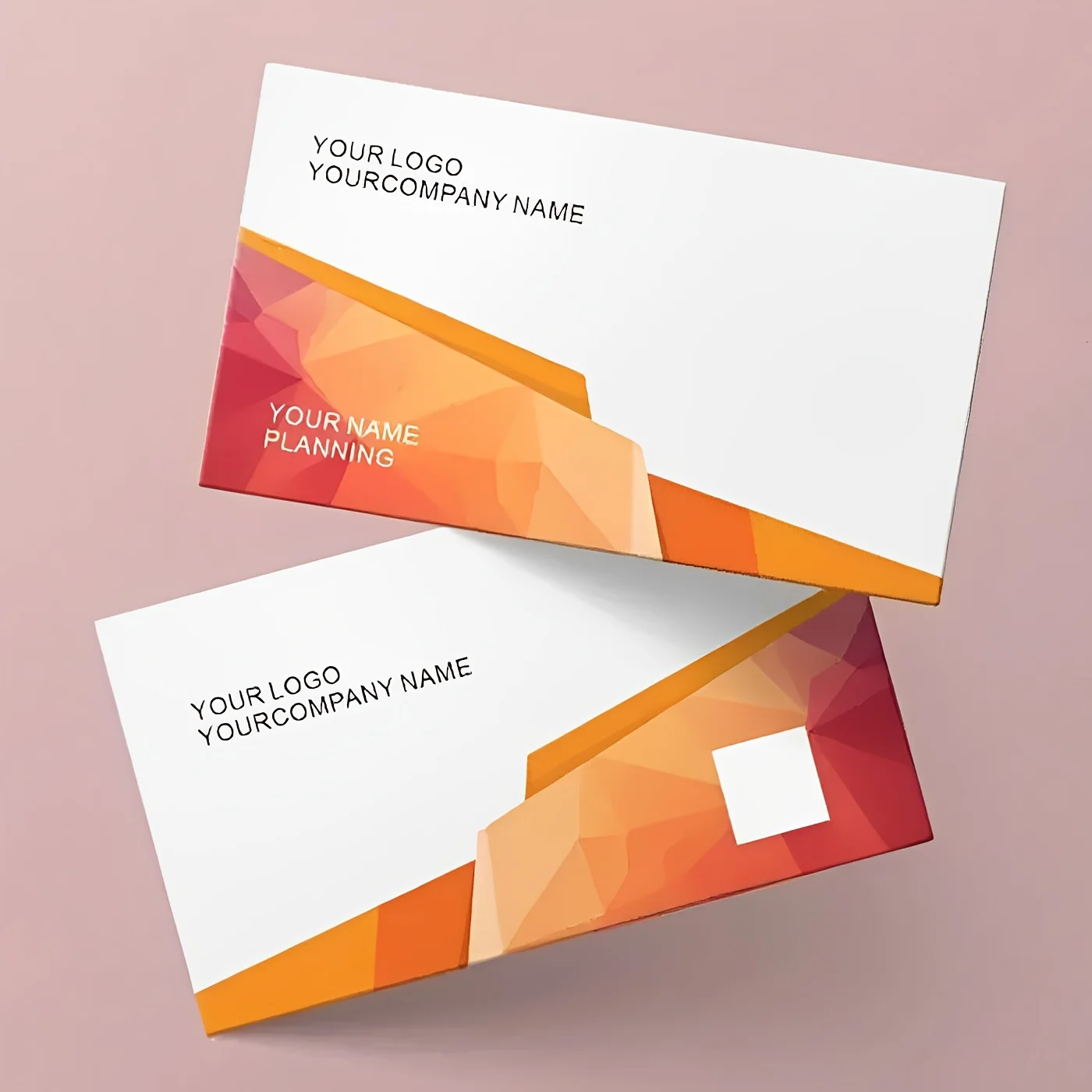 Custom Business Cards Standard Size 200pcs - Perfect for Small Quantity Needs, Free Design Custom Logo,  Professional Printing