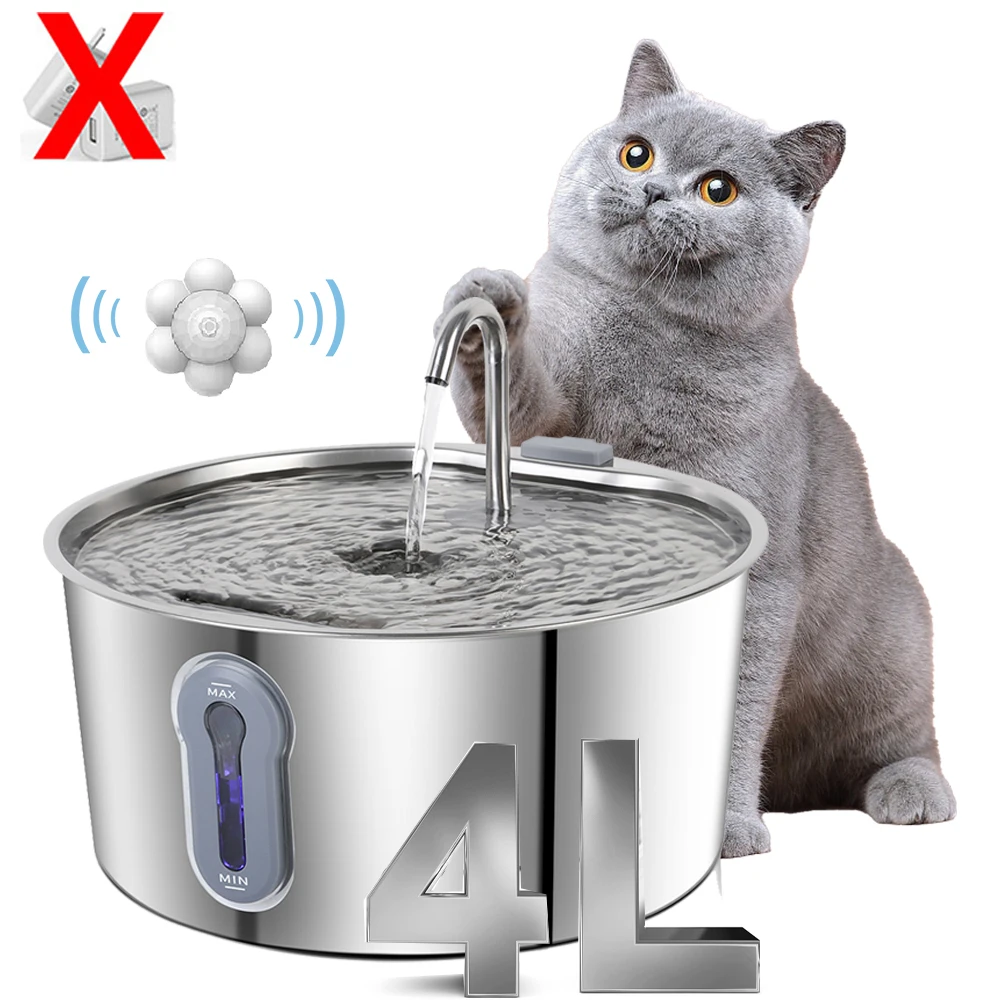 4L Cat Drinking Fou…