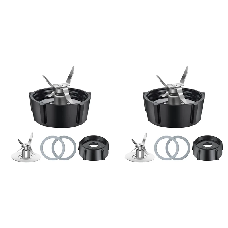 

T83C-запасные части для блендера Oster Osterizer, 4-точечные лезвия для плавления в сборе с 4-х резиновой уплотнительной прокладкой 4961