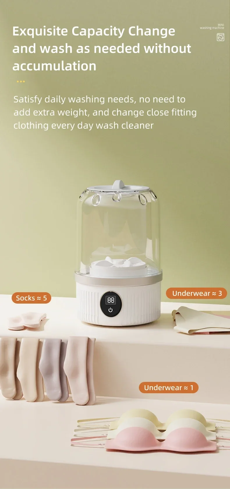 Portable Washing Cup
