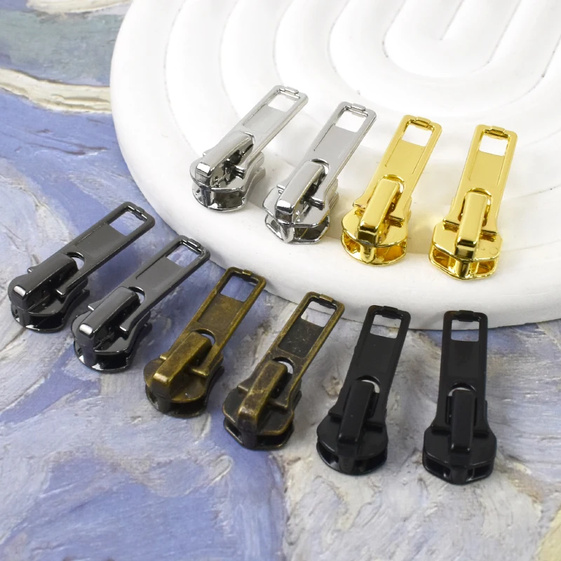 10/20/30Stück 3 # 5 #   Reißverschluss-Schieber für Metall- und Kunststoff-Reißverschlüsse Kleidung Handtaschen Reißverschlussköpfe Schuhe Reparatur-Sets Nähzubehör