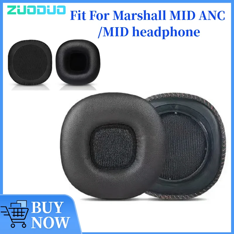 

ZUODUO Replacement Ear Pads Cushions for Marshall MID ANC /MID Headphone Soft Memory Foam Pads/Earpads