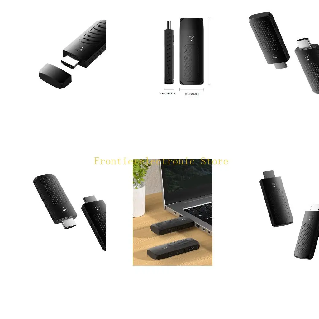 

G8DB 50M Тип C Беспроводной видеопередатчик Приемник Удлинитель Адаптер дисплея 1080P для потокового видео на HDTV-проектор