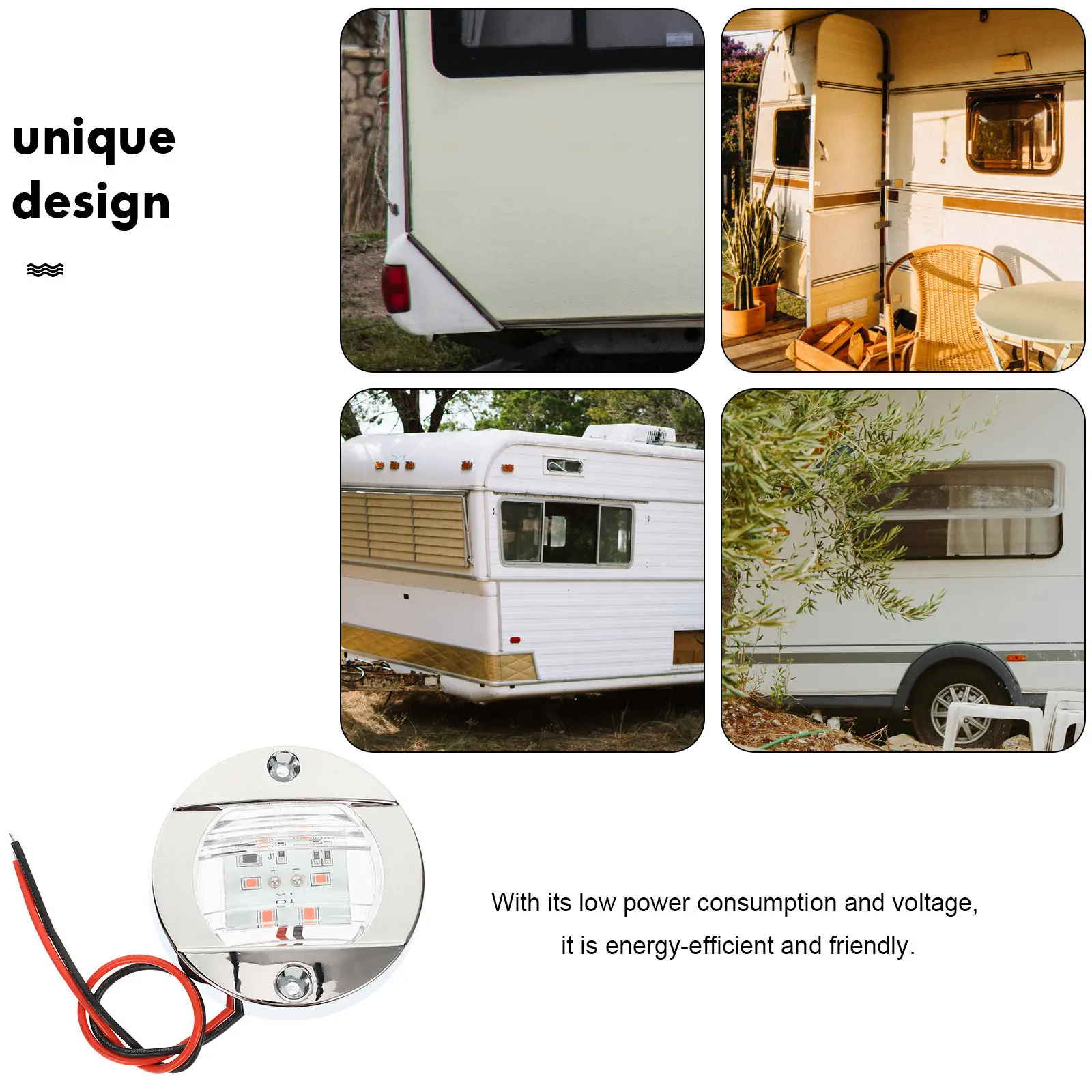 

Комплект ярких навигационных фонарей: водонепроницаемые светодиодные носовые/бортовые фонари для яхт, автодомов, грузовиков, задние сигнальные лампы