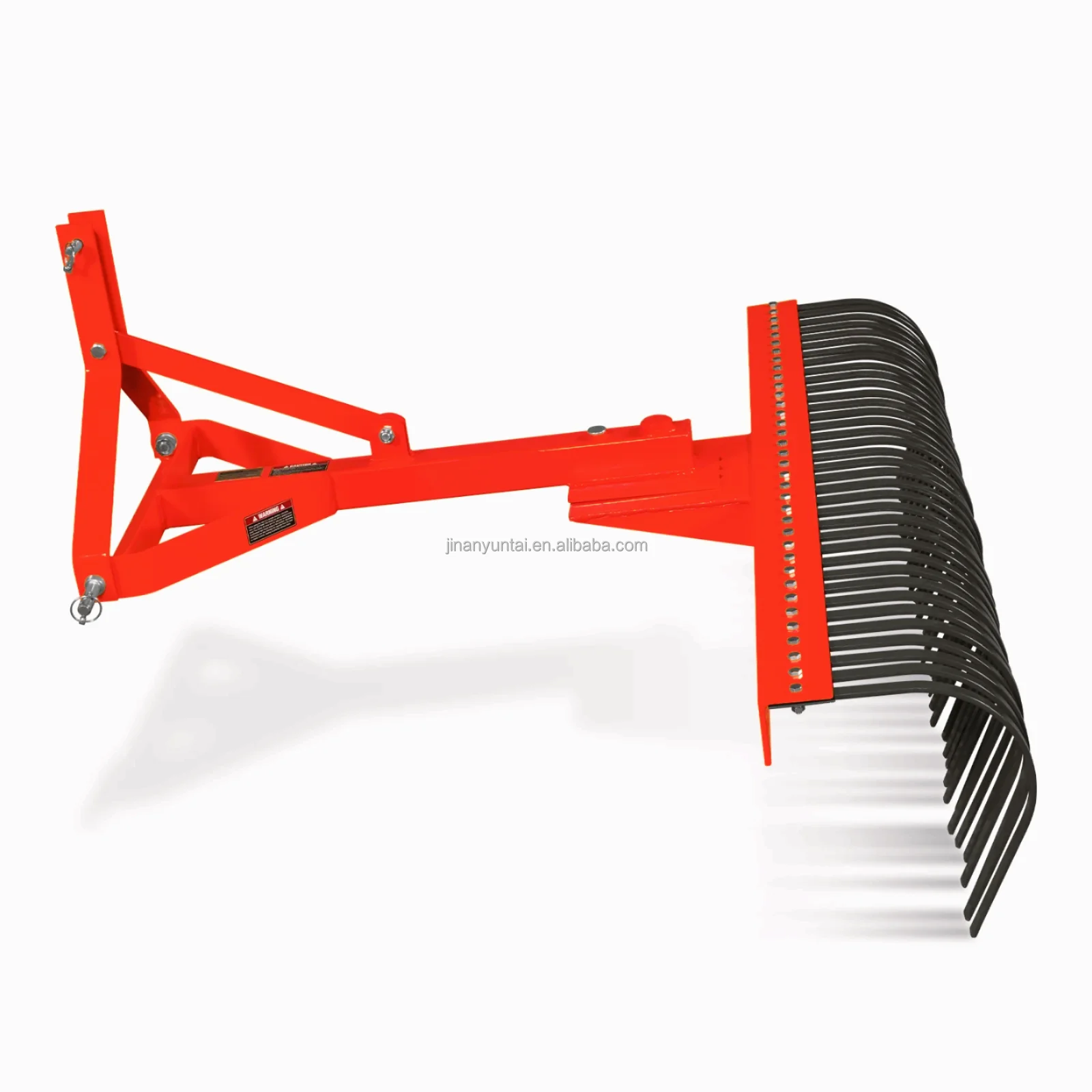 Tractor Three Point Landscape Rake High Quality Farm Implements Stick Raker with Factory Price