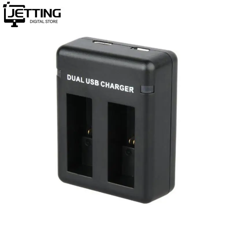 Dual Port Slot Battery Charger For Hero 5 6 7/HERO5 AHDBT-501 Black Cam Safety Circuit Design Over Charge Protection Accessories