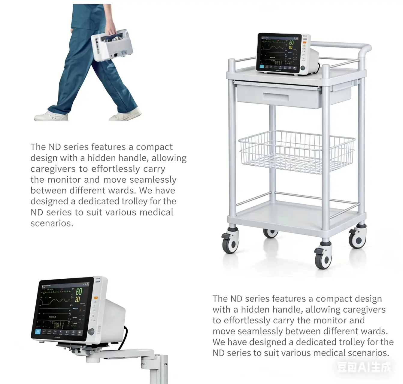 Second-Hand Integrated Veterinary Monitor