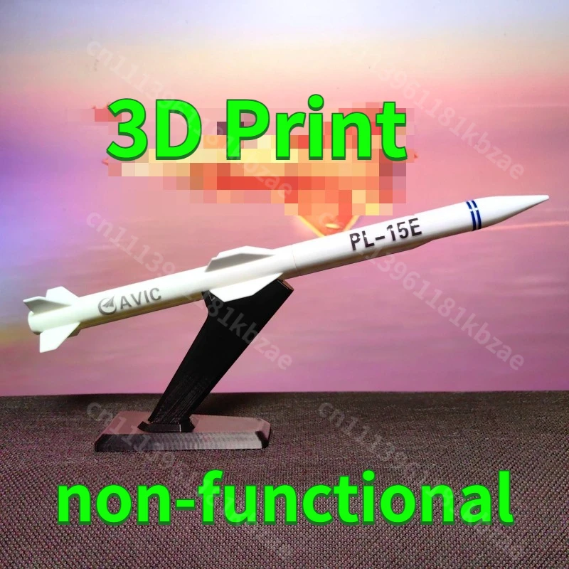 Non-removable Integrated Model 3D Print PL15E Air-to-Air Model Enthusiast Desktop Ornament Educational Non-functional