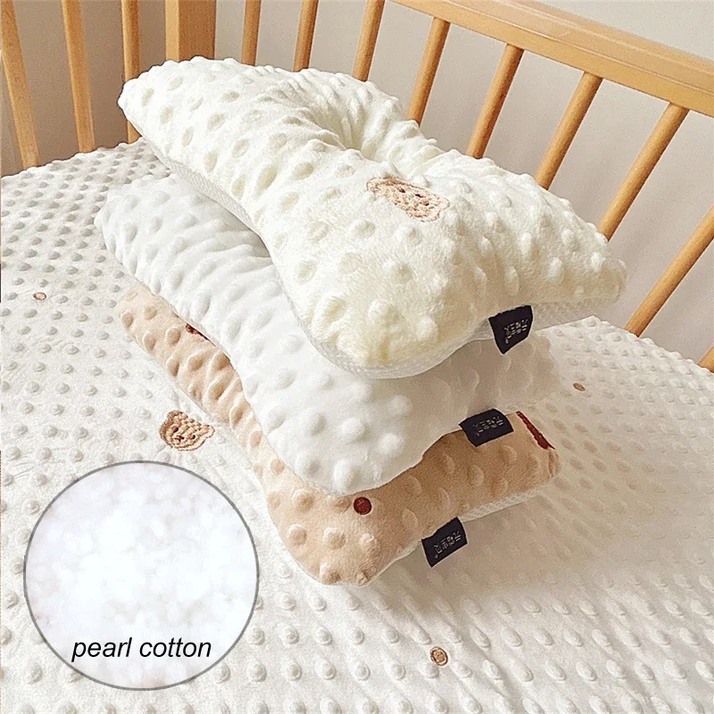 Pet Soft Fluffy Pillow Puppy Kitten Bone Shaped Comfort Sleeping Pillow Cervical Protection Pad Soothing Dog Toys