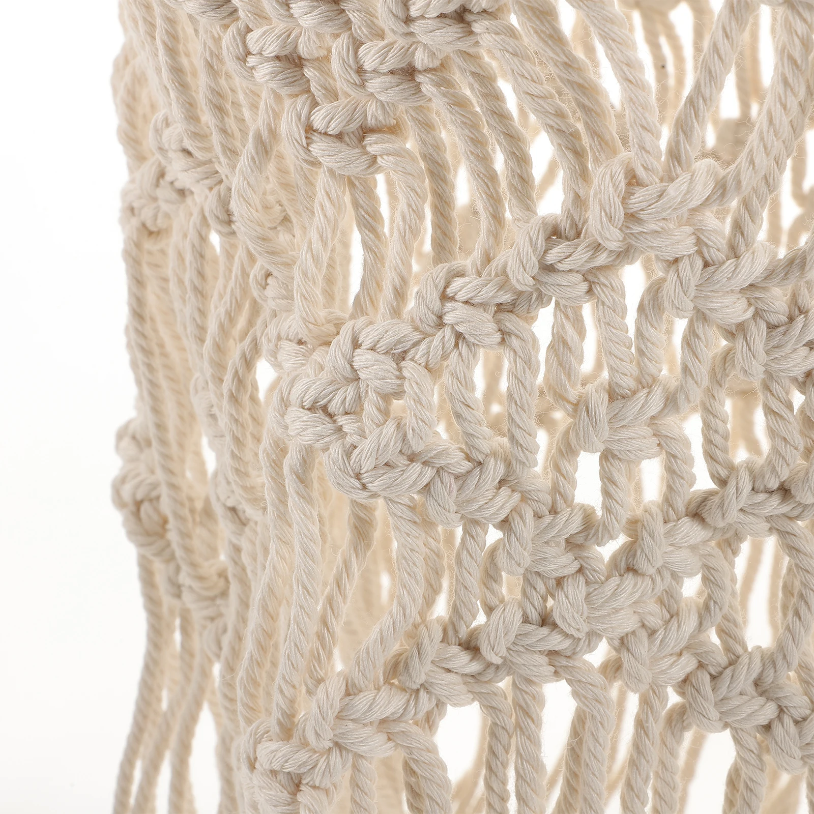 

Handmade Macrame Bohemian Lamp Shade Woven Pendant Ceiling Lampshade Decorative Light Cover for Home Office Bedroom Decor