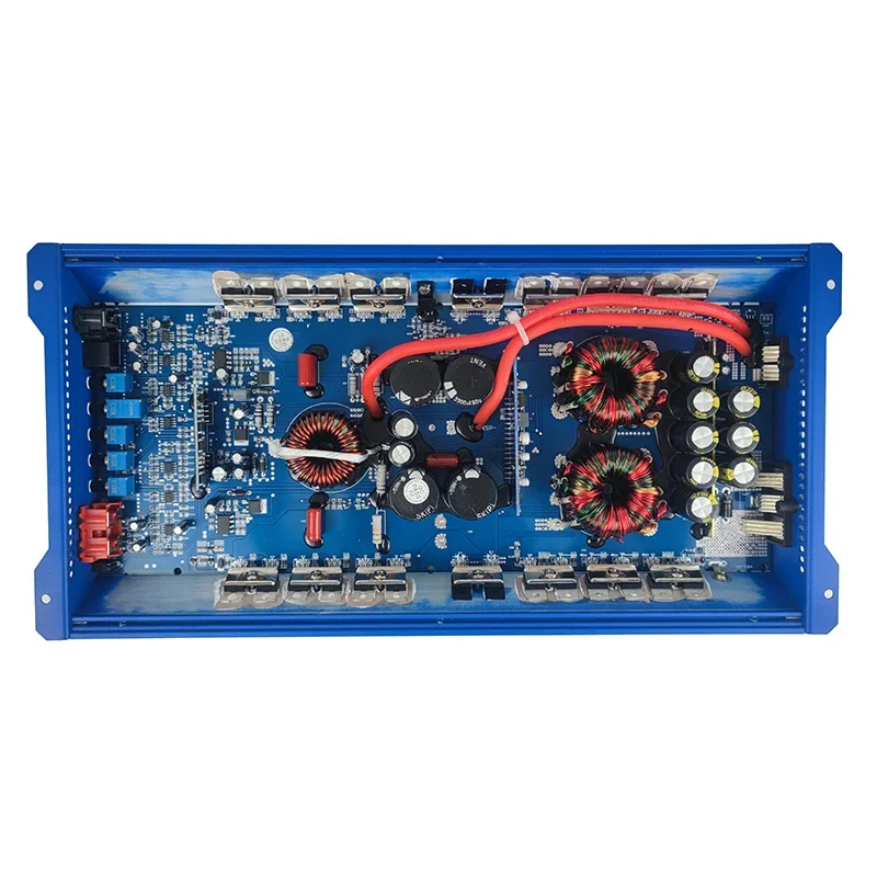 2026 OEM Car Audio Multimedia Player 1-Channel 1500W Power Amplifier Class D Crossover Audio Power Amplifier Digital Processor