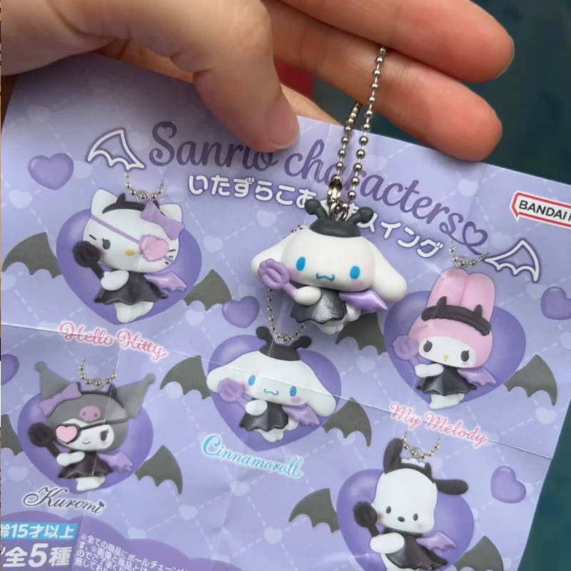 จี้รูปนางฟ้าและปีศาจ ตัวละครแท้จากแบนดาย ซานริโอ้ คิตตี้ ซินนามอนโรล คุโรมิ เมโลดี้ โปชัคโก้ ของขวัญจี้รูปปีศาจ