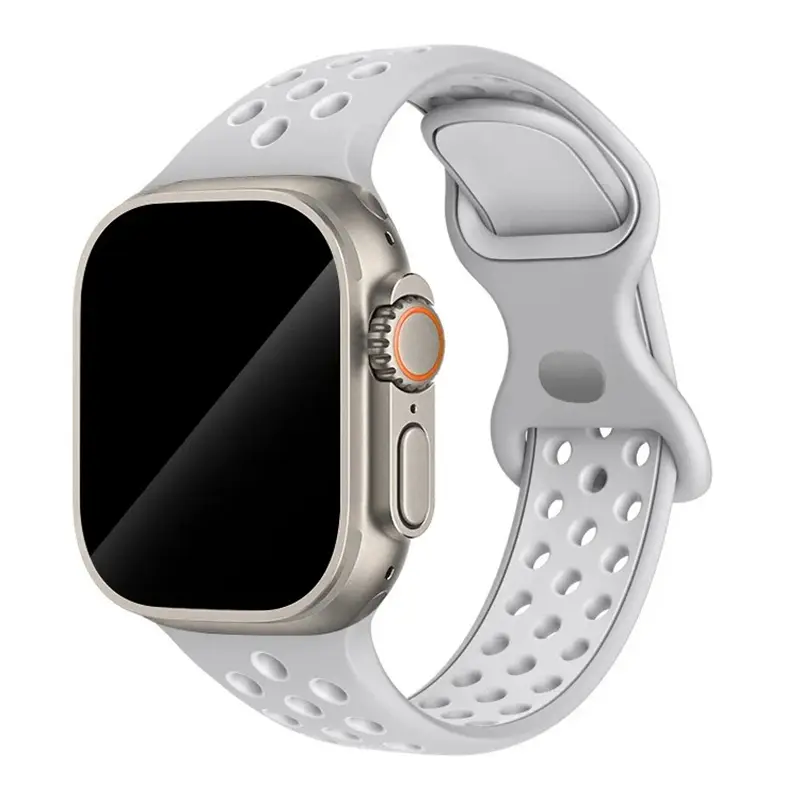 Strap For Apple Watch Band 44mm 49mm 45mm 40mm 41mm 38mm 42mm correa Breathable sports bracelet iwatch series 8 SE 7 6 5 9 Ultra - Image 16