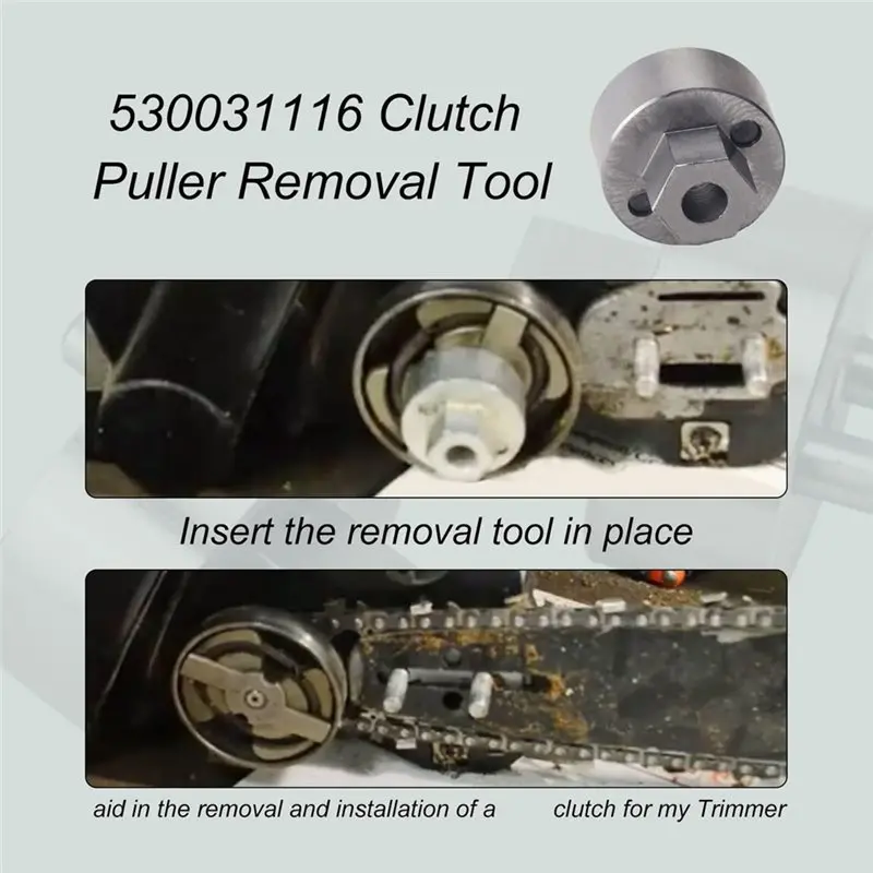 IALJ-53003116 Chainsaw Clutch Removal Tool Hex Clutch Tool, For Poulan Pro , And For Chainsaws 2Pc