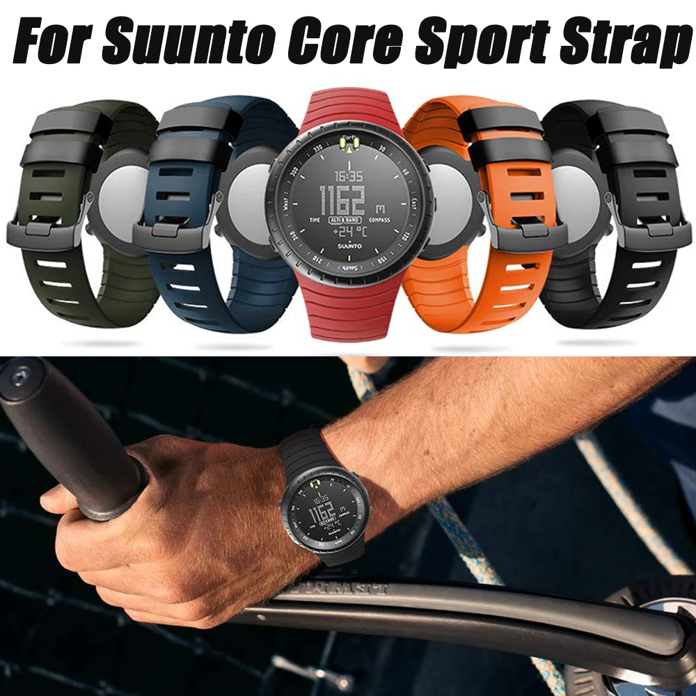 For Suunto Core Hypoallergenic Soft TUP Strap