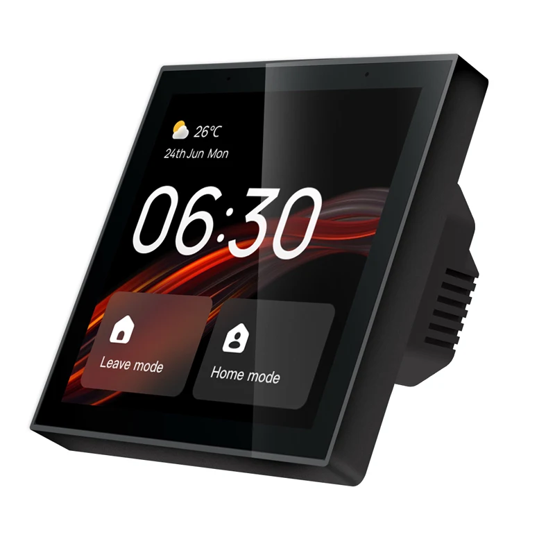 4 Inch Screen Smart Life App Voice Control Smart Home Scene Tuya Control Panel Alexa Switch with Zigbee Gateway All in One