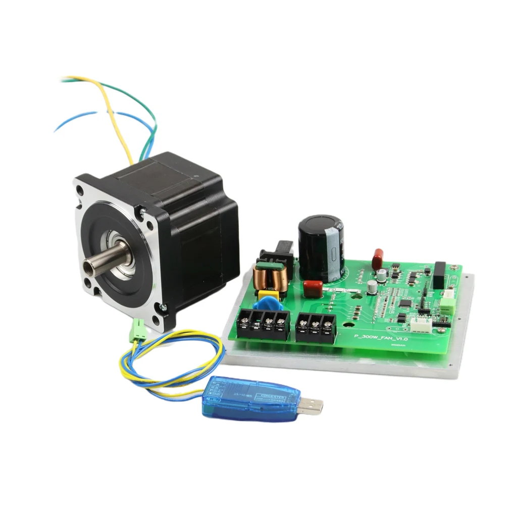 Бесщеточный двигатель BLDC JKongmotor 48V 500W 750W 1kW 2kW 3kW 4kW 5kW и контроллер RS485 72V для электромобилей.