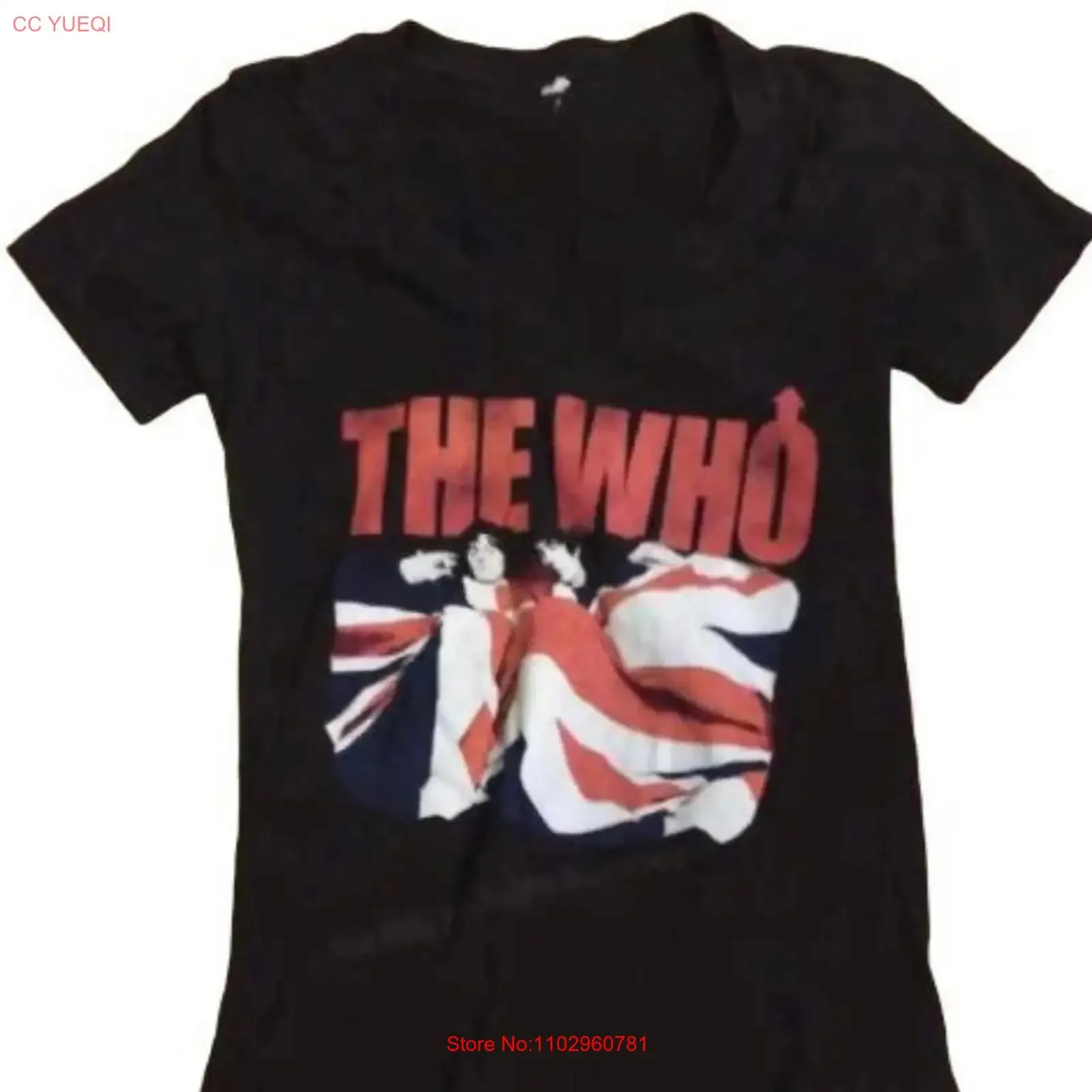 The Who Women's SM Kids Are Alright 1989 Tour T-Shirt im Vintage-Stil, gewaschen, lässig, bequem, stilvoll, für den Alltag