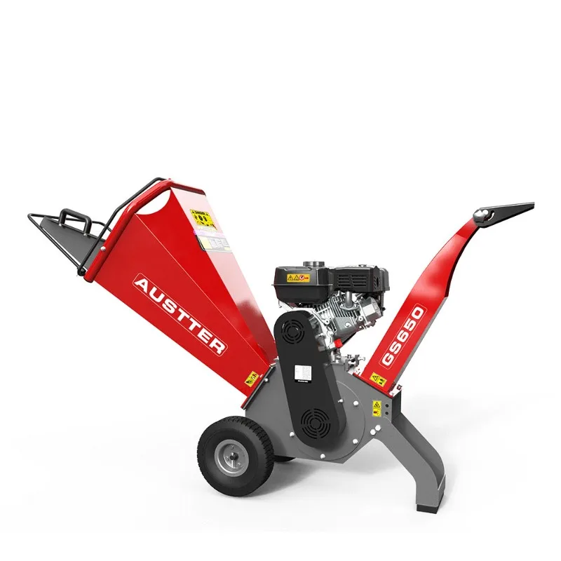 Top Sale Powerful 6.5Hp Gasoline Engine Home Yard Garden Farm Use Portable Shredder Chipping Machine Wood Chipper