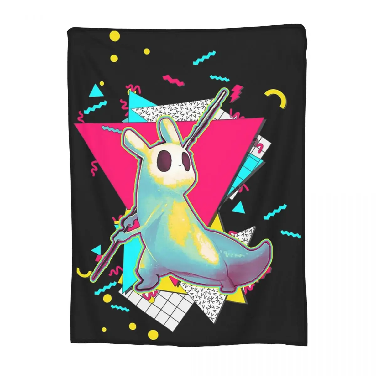 Rain World Slugcats Pattern Game Blankets Soft Warm Flannel Throw Blanket Bedspread for Bed Living room Picnic Travel Home Sofa
