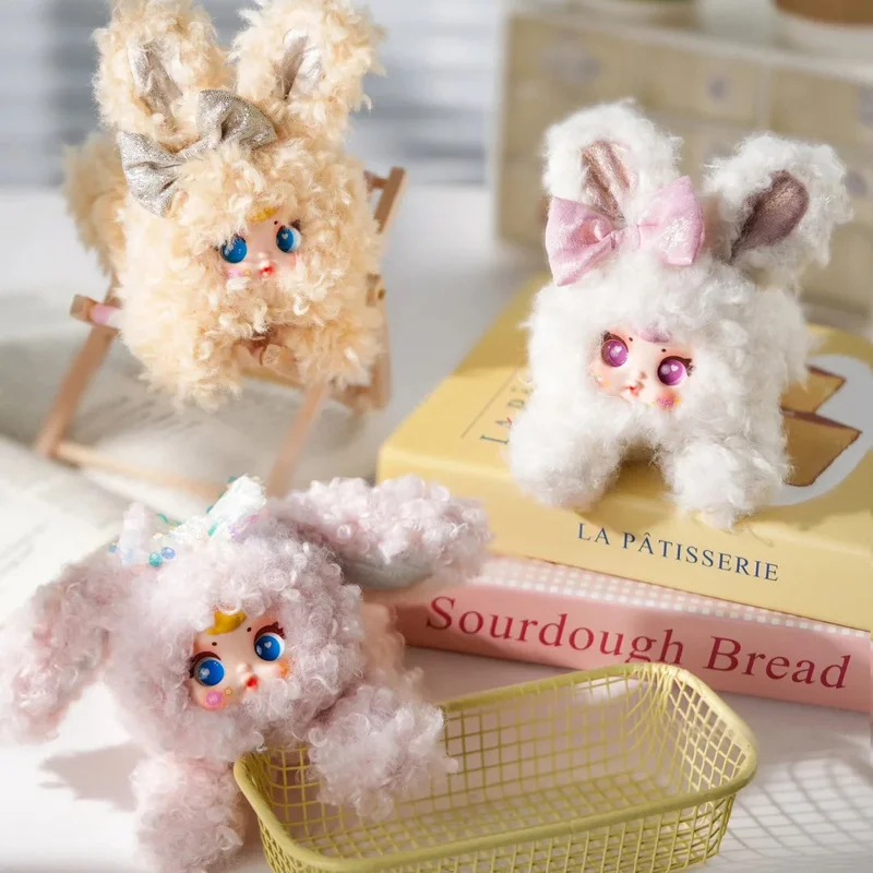 

New Mm Milk Candy nommi rabbit baby Blind Box Plush mini Toy Decorative Doll Cute bag pendant Girls Birthday Halloween Gifts