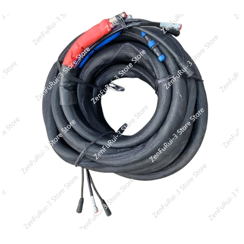 High Pressure Spray Foam Machine Accessories Polyurethane PU Foam Hose Heating Hose Heater Pipe 5700PSI 15 Meters 3/8-inch 9.5mm