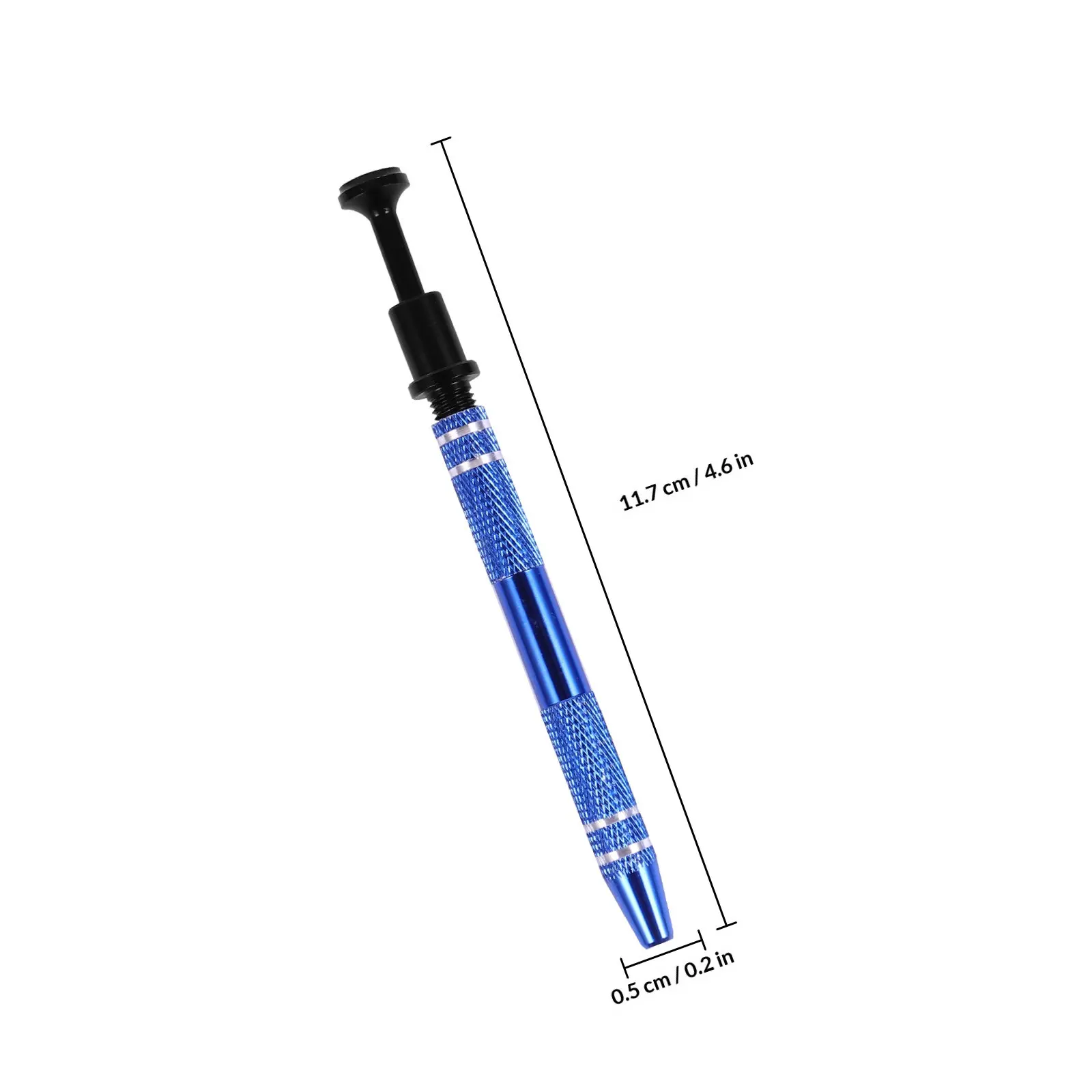 2Pcs 4 Prong Diamond Tweezer Jewelry Holder Grabber Tool for Beads Screws Piston Forks Eyelash Extensions Embroidery Carving