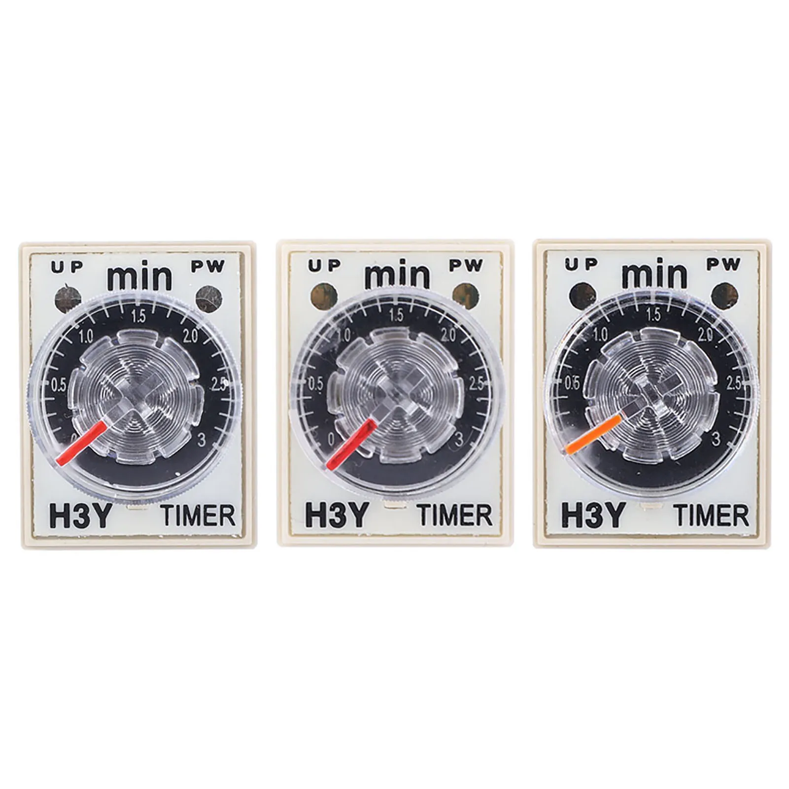 H3Y‑2 Time Relay Power On Delay Timer 0‑3M Minute 8 Pin 24V 110V 220V Power On Time Relay