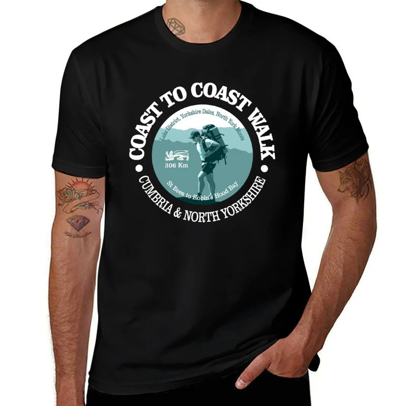 

Coast to Coast Walk (T) T-Shirt High Elasticity Sports T-Shirt