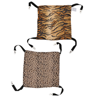 2pcs Warm Cat Hammock Soft Fleece Hanging Winter Guinea Pig Cozy Animal Sleeping Nest Swing Couch