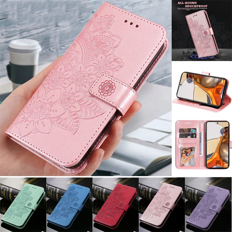 Redmi Note 11 Case Book Stand Leather Funda For Xiaomi Redmi Note 11 11T 10 Mi 11T Pro Lite Ultra Cover Magnet Card Holder Capa