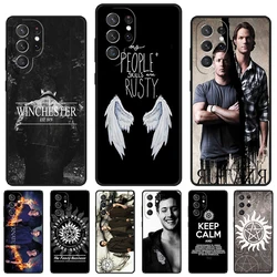 Supernatural phone case For Samsung Galaxy S24 S25 S23 S22 Ultra Note 10 20 Plus S20 S21 FE Cover