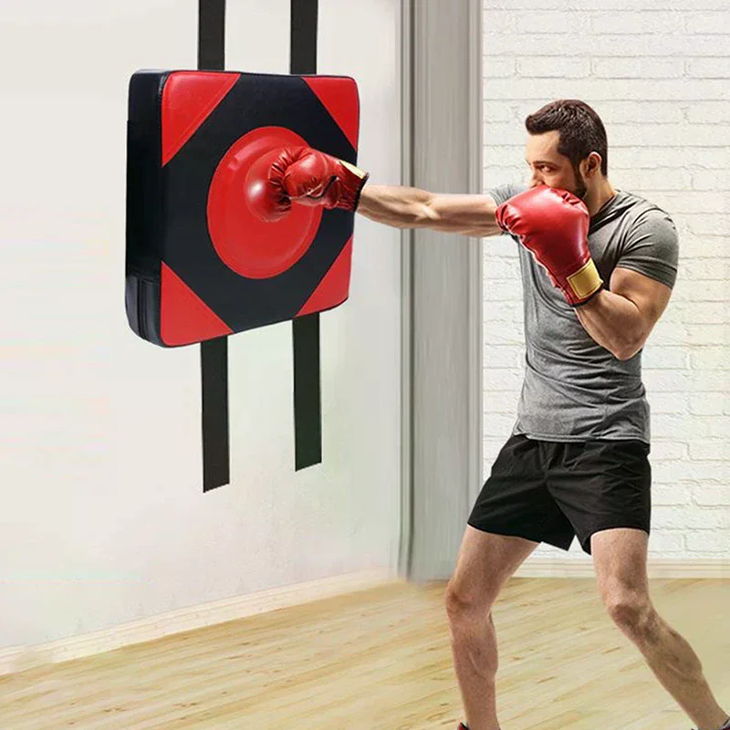 High Quality Boxing Target Leather Punching Wall Pad, Adjustable, Perfect for Taekwondo Practice Home Use