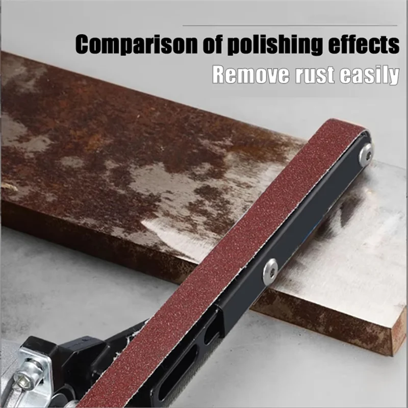 Ialj-mini lixadeira máquina de polimento moedor, moedor de ângulo modificado lixadeira de cinto acessórios adequados para moedor de ângulo de 125mm