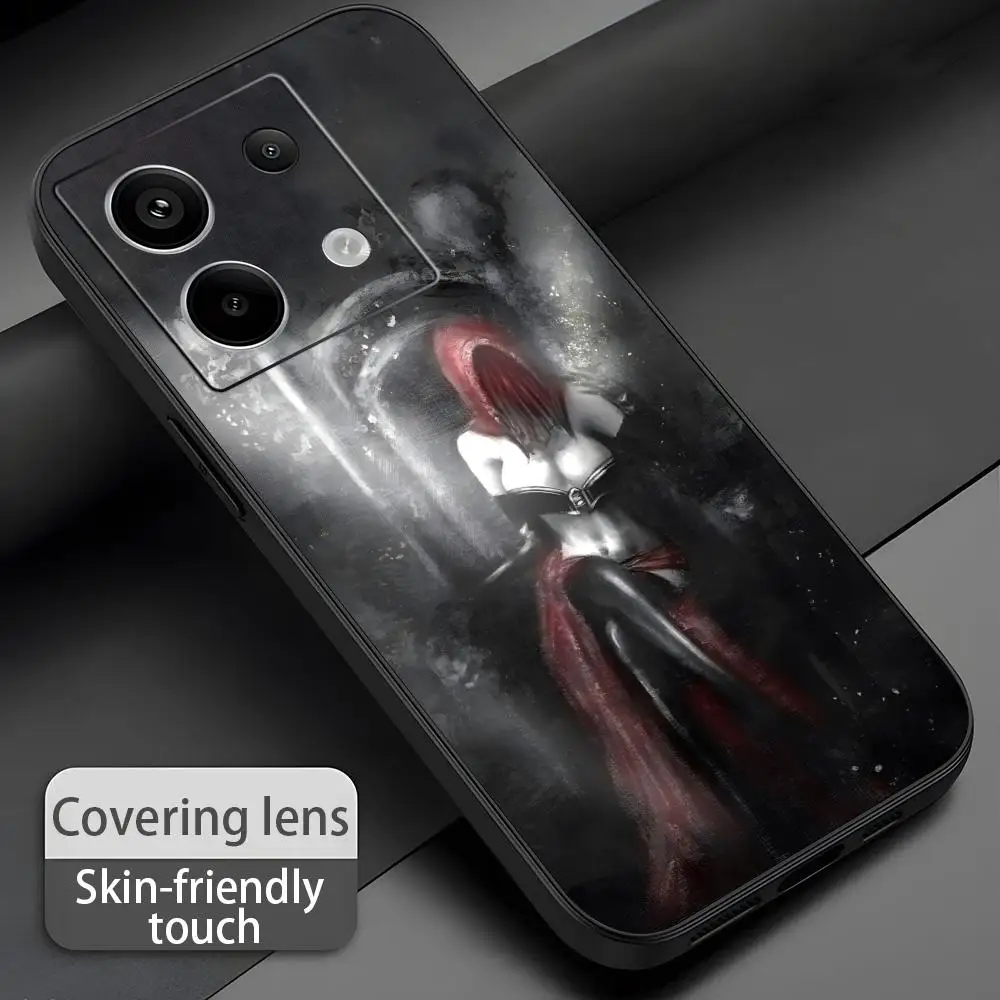 Classic game DARK SOULS Phone Case For Redmi Note 14 13 12 11 Pro Plus S 5G 14C A3 Soft Black Phone Cover