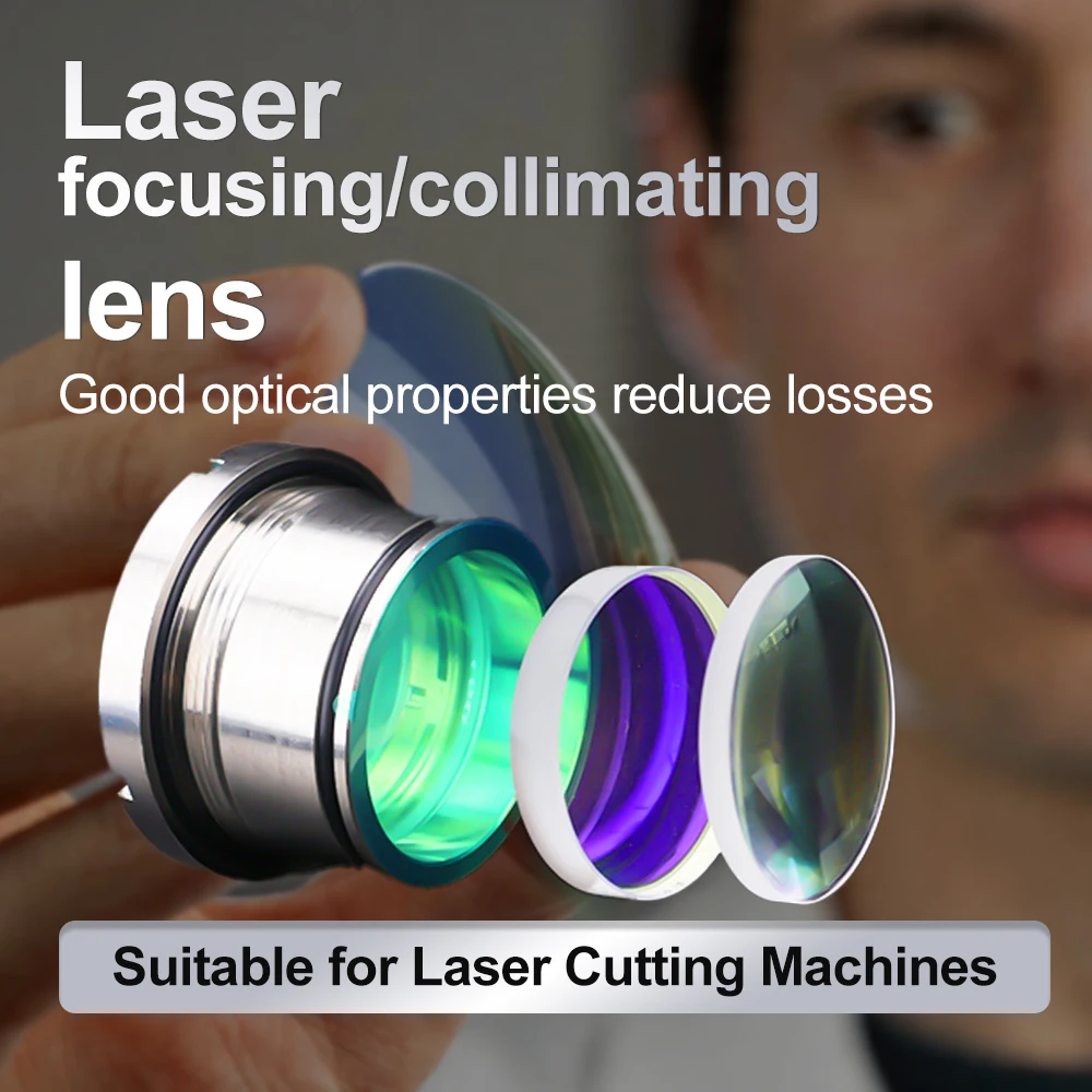 Precitec Laser Focusing Lens D30 D37 F100 F200 F300 Laser Collimation Lens Composite and Non Spherical Glass for Procutter