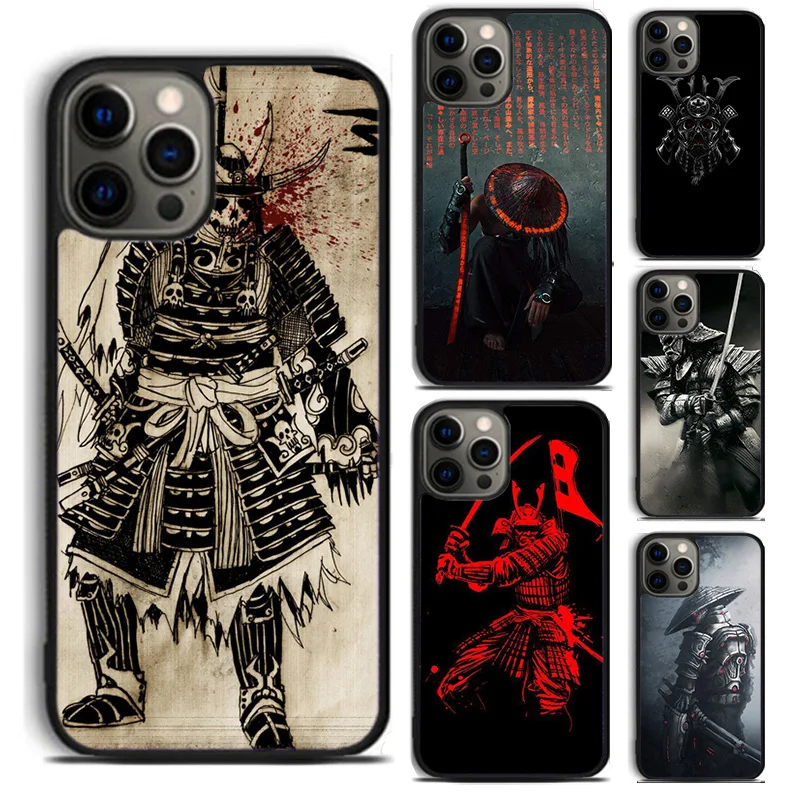 Japan Ronin Samurai phone Case Cover For iPhone 16 15 14 Plus X XR XS apple 16 11 12 13 mini Pro Max coque