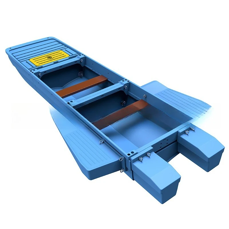 Car-mounted Plastic Stacking Boat, Portable Thickened Boat, Outdoor Assembly Module Boat