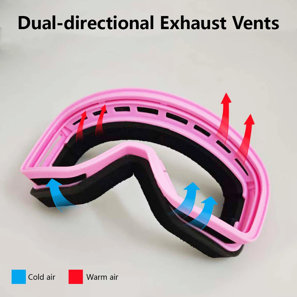 Children Skiing Glasses Goggles Outdoor Sports Windproof Kids Eyewear Glasses Ski Goggles Ski Lens Frame Glasses Sunglasses