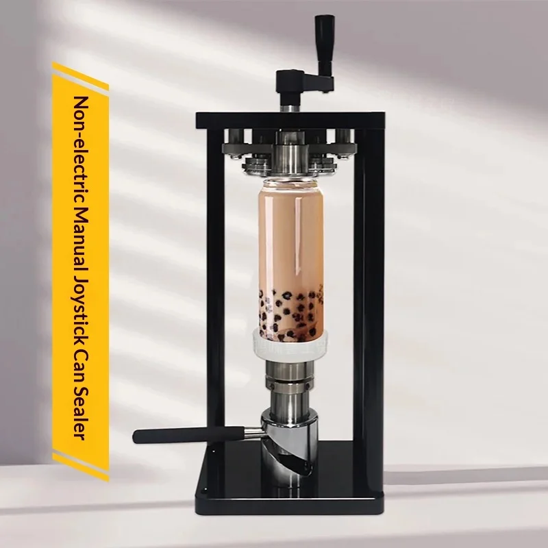 High Quality Manual Can Sealer Sealing Machine Wholesale Electric-Free for Easy Open Bottle Bubble Tea Coffee