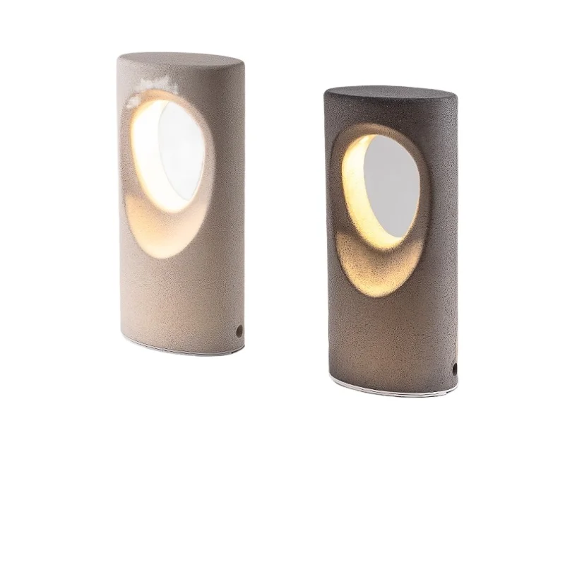 

Микроцементная газонная лампа, садовая вилла, отель, приморский сад, проживание в семье, открытый пейзаж, водонепроницаемая садовая лампа