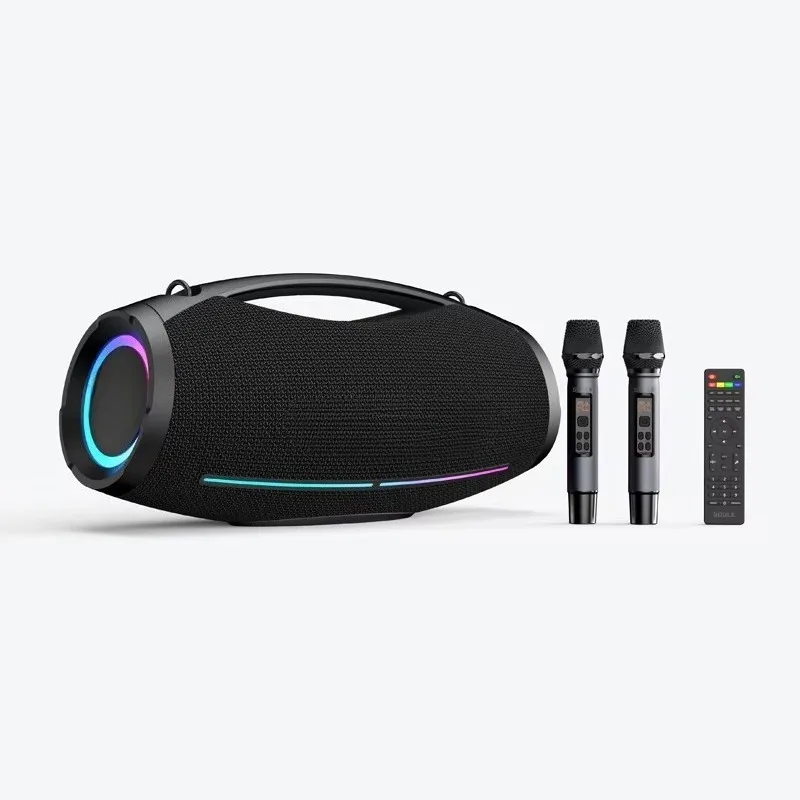 

S1615 PRO 500W Wireless Boom Speakers with Deep Bass Stereo Sound Subwoofer with RGB Light Support USB/AUX/Mic-in/HDM1/TWS