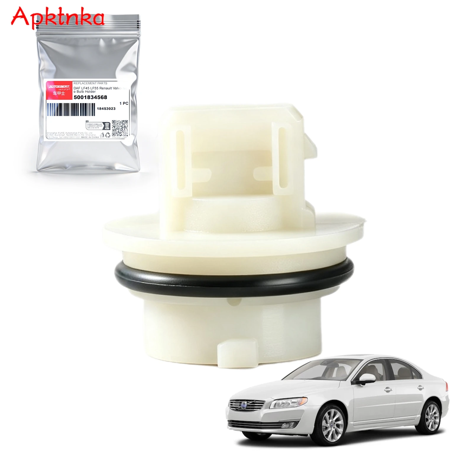 1x Car Turn Signal Brake Tail Lamp Socket Bulb Holder 1156 BA15S P21W Connector Cable For Renault Volvo S80 Iveco light lamp