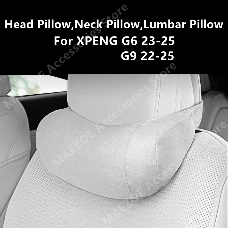 

For XPENG G6/G9 22-25 Head Pillow,Neck Pillow,Lumbar Pillow,Car Interior Modification Accessories Refit